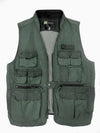 Outdoor angler vest with many bags and network backs | Remaining item