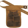 Belt bag | Nail bag | Utility holster from canvas and leather