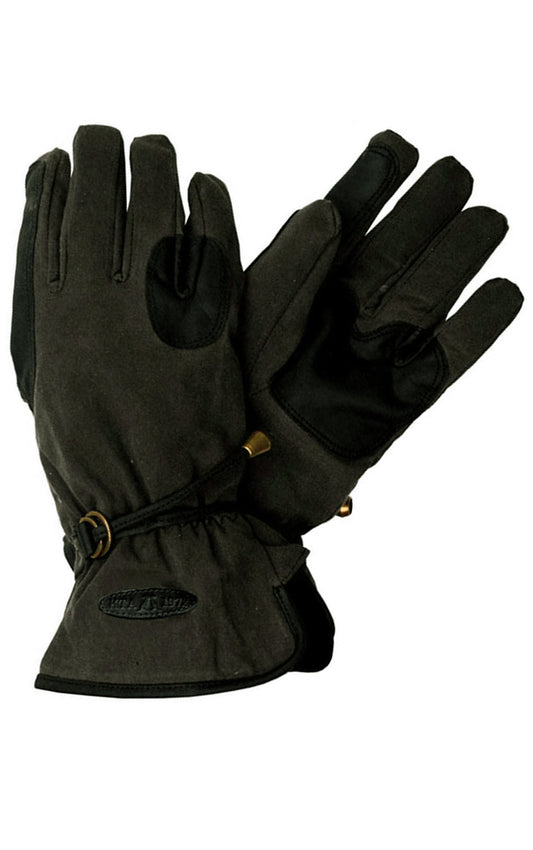 Ölzeug Handschuhe in schwarz & braun