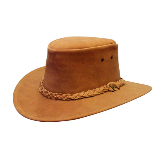 All-weather-compatible cowboy leather hat for women and men | Special items in many colors