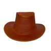 Cowboy Lederhut with braided hat band | Remaining items in S and XXL