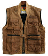 Water-repellent leisure outdoor angler vest with many bags up to 5xl | Remaining item