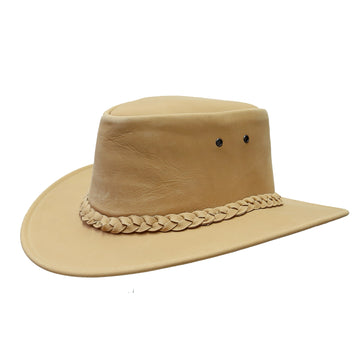 All-weather-compatible cowboy leather hat for women and men | Special items in many colors