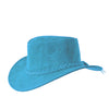 Australian outdoor hat made of soft suede | Crushing, in great colors for boys and girls