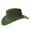 Australian outdoor hat made of soft suede | Crushing, in great colors for boys and girls