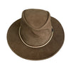 Cowboy hat made of suede for women and men with a curved clamp