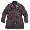 Kakadu Australia Iron Bark Jacket in black with Build in Fleece Inliner