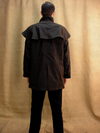 Kakadu Australia Iron Bark Jacket in black with Build in Fleece Inliner