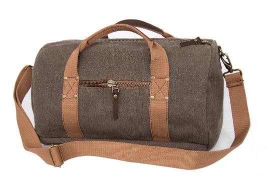 Burro Duffle Bag in Ghost Gum Braun and Camel medium | Kakadu Australia