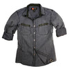 Safari | Outdoor | Western women's blouse Shirt Cooper with contrast decoration