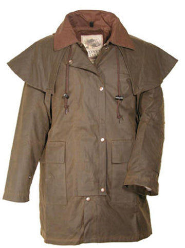 Kakadu Australia Iron Bark Jacket in black with Build in Fleece Inliner