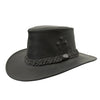 Cowboy leather hat for women and men made of robust leather | Remaining item