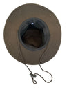 crumplable angler outdoor hat made of oiled cotton | Water and wind-repellent