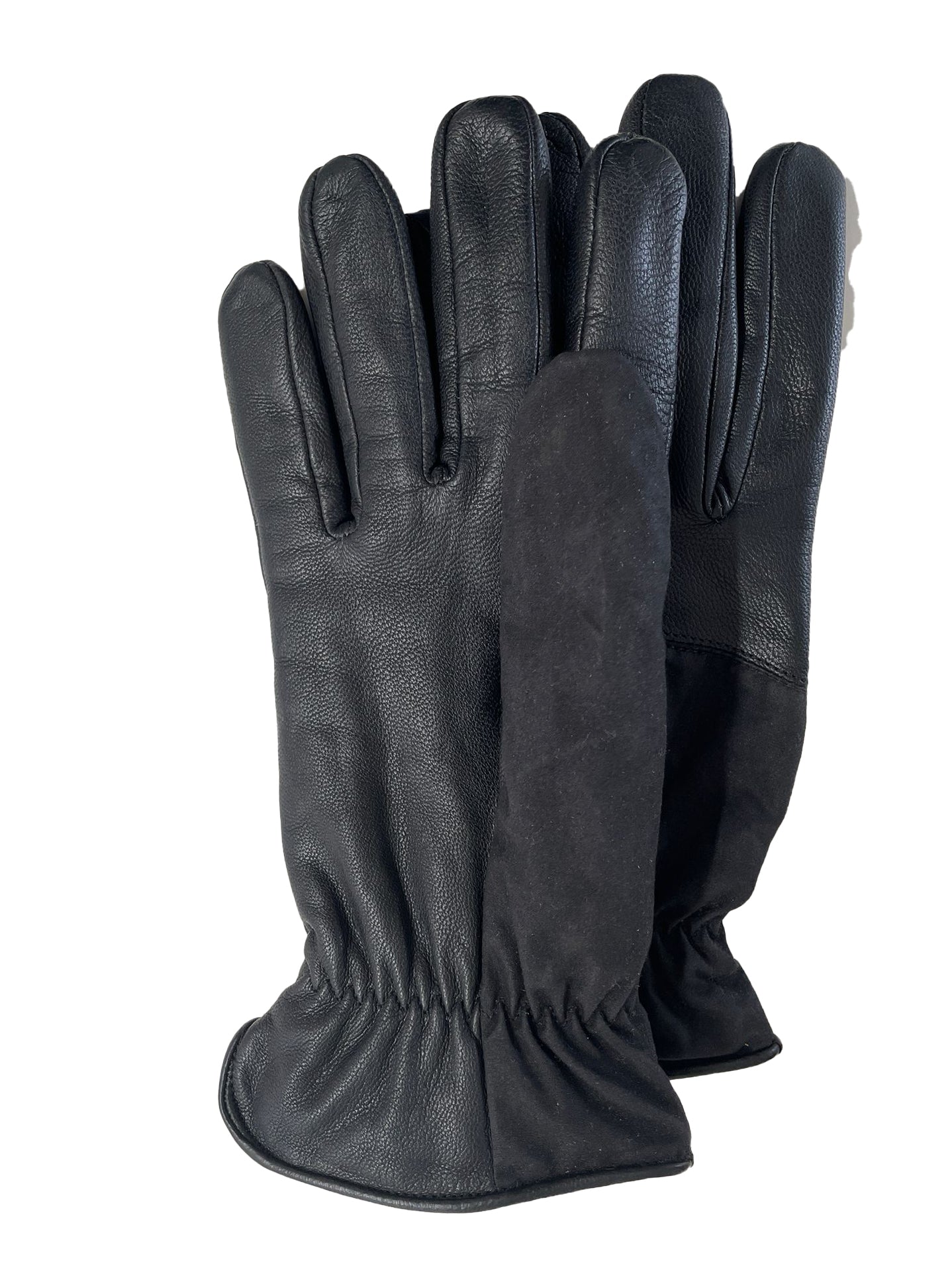 Ölzeug Handschuhe in schwarz & braun- Restposten