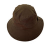 crumplable angler outdoor hat made of oiled cotton | Water and wind-repellent