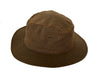 crumplable angler outdoor hat made of oiled cotton | Water and wind-repellent