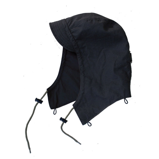 Attachable Hood in black & brown