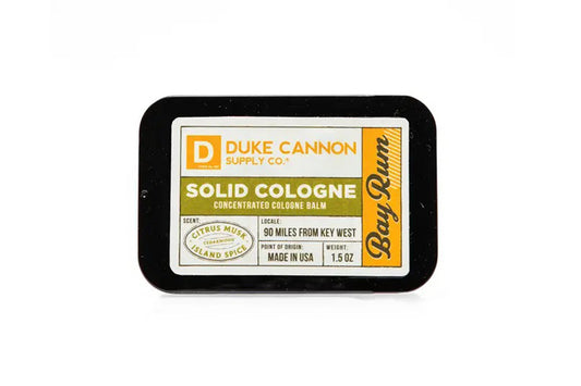 Solid Cologne- Original Duke Cannon Bay Rum mit dem frischen Duft nach Sonne & Meer