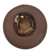 crumplable angler outdoor hat made of oiled cotton | Water and wind-repellent