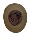 crumplable angler outdoor hat made of oiled cotton | Water and wind-repellent