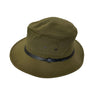 crumplable angler outdoor hat made of oiled cotton | Water and wind-repellent