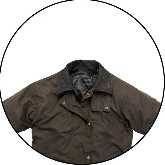 Workhorse Drovers Coat in brown with a zipped in Fleecy Liner