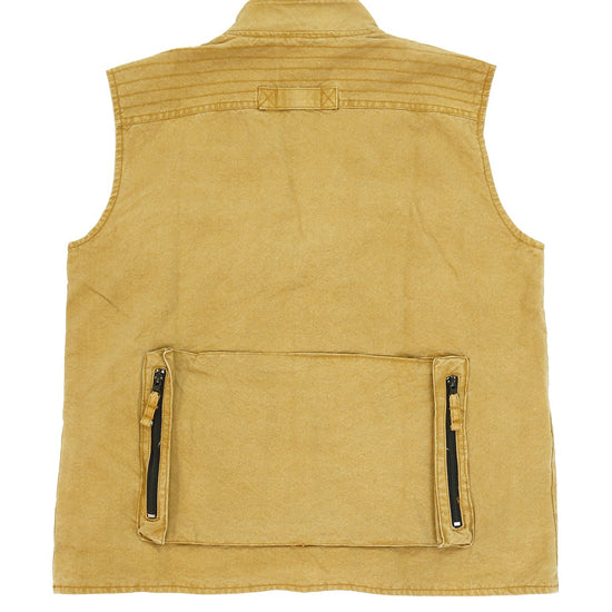 Freizeit | Outdoor | Multifunktions Weste Delta Canvas- in mustard - OUT OF AUSTRALIA | Kakadu Traders Australiafreizeitweste Hundetraining Hundeweste Jagd Jagd-Weste Jagdweste multifunktion multifunktions-Weste Multipocket outdoorweste outdoorweste Reise-Weste reiten safari-weste schwarz  Segeln survival Unisex Urlaub viele taschen